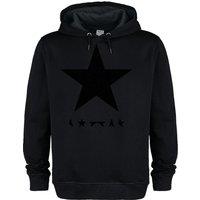 Amplified Men's Black Star David Bowie Hoodie | Size: Large