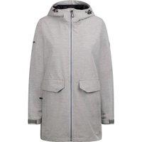 Trespass Women's Crystals Waterproof Jacket in Light Grey | Size: XL