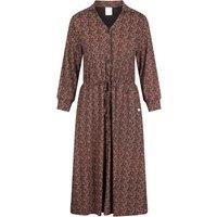 Trespass Women's Velina Ditsy Floral Dress in Brown | Size: 2XS