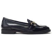 Moda In Pelle Women's 'Elarra' Patent Leather Loafers in Black | Size: 5