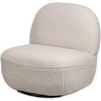 Nordlys Swivel Scandinavian Design Armchair in White