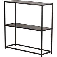 Nordlys Modern Industrial Design Console Table in Black