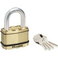 Master Lock Excell Brass Finish Padlocks