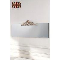 Yearn Mirrors Art Deco Versatile Wall Mirror 119(w)x51cm(h) in Black