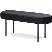 Nordlys Scandinavian Design Bench Metal Legs in Black