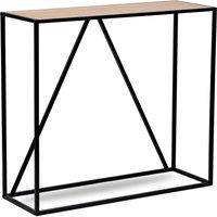 Nordlys Modern Industrial Design Console Table in Brown