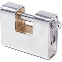 Master Lock Solid Armoured Shutter Padlock | Size: 80mm