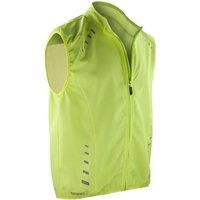 Spiro Men's Bikewear Crosslite Gilet in Lime | Size: Medium