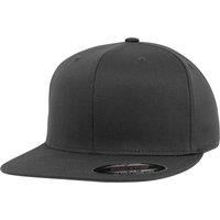 Flexfit by Yupoong Men's Flat Visor Cap in Dark Grey | Size: Large/XL
