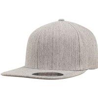 Flexfit by Yupoong Men's Flat Visor Cap in Grey | Size: S/M