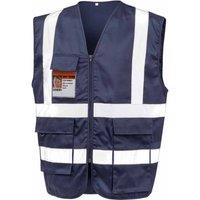 SAFE-GUARD by Result Men's Heavy Duty Security Vest in Navy | Size: XL