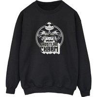 The Nightmare Before Christmas Men's Ghostlike Charm Sweatshirt in Black | Size: Medium