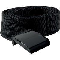 K-UP Men's Polyester Belt in Black