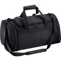 Quadra Men's Sports Holdall in Black