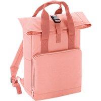 Bagbase Men's Twin Handle Roll-Top Backpack in Baby Pink