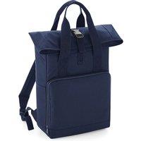 Bagbase Men's Twin Handle Roll-Top Backpack in Mid Navy