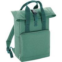 Bagbase Men's Twin Handle Roll-Top Backpack in Green