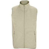 SOL'S Men's Factor Microfleece Body Warmer in Beige | Size: 2XL