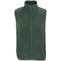 SOL'S Men's Factor Microfleece Body Warmer in Green | Size: XS