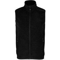 SOL'S Men's Factor Microfleece Body Warmer in Black | Size: XS
