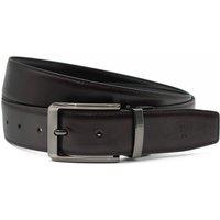 XPOSED Men's Reversible & Leather Belt in Black | Size: 115 cm