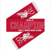 Liverpool FC Men's Champions Scarf in Red