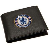 Chelsea FC Men's Embroidered Wallet in Black