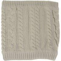 HyFASHION Men's Meribel Cable Knit Snood in Beige