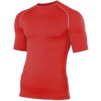 Rhino Men's Sports Base Layer Short Sleeve T-Shirt in Red | Size: S/M