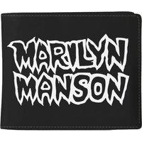 Marilyn Manson Men's Logo Wallet in Black