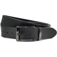 XPOSED Men's Reversible & Leather Belt in Black | Size: 115 cm