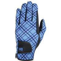Hy5 Men's Lightweight Printed Riding Gloves in Black | Size: XL