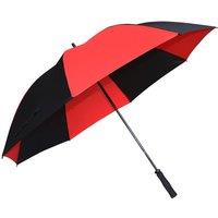 Masters Men's Pongee Golf Umbrella in True Black
