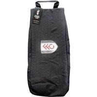 Fulham FC Men's Crest Boot Bag in Black