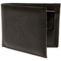 Liverpool FC Men's Debossed Wallet in Black