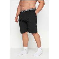 BadRhino Men's Lounge Shorts in Black | Size: 7-8XL
