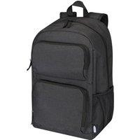 Avenue Men's Graphite Deluxe 15.6in Laptop Backpack in Charcoal
