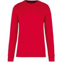Kariban Men's Friendly Crew Neck Sweatshirt in Red | Size: 3XL