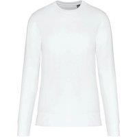 Kariban Men's Friendly Crew Neck Sweatshirt in White | Size: Medium