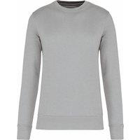 Kariban Men's Friendly Crew Neck Sweatshirt in Mid Grey | Size: Small