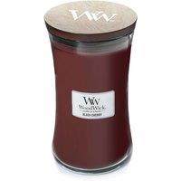 Woodwick Women's Black Cherry Large Candle in Red