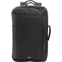Swiss Peak Men's Travel Convertible 21L Backpack in Black