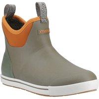 XTRATUF Men's Ankle Deck Camp Boot in Olive | Size: 10
