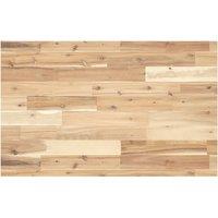 Berkfield Home Bathroom Vanity Top Untreated 120x50x4 cm Solid Wood Acacia in Brown | Size: 120 x 50 x 4 cm