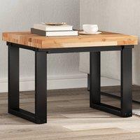 Berkfield Home Table Top Square 50x50x4 cm Solid Wood Acacia in Brown | Size: 50 x 50 x 4 cm