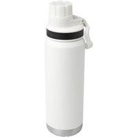 Floso Fortis Stainless Steel 700ml Insulated Water Bottle in White