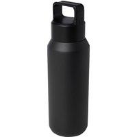 Floso Astra Stainless Steel 600ml Insulated Water Bottle in Black