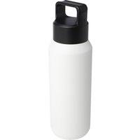 Floso Astra Stainless Steel 600ml Insulated Water Bottle in White
