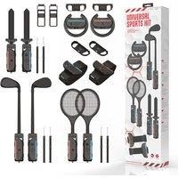 Venom 10-in-1 Sports Accessory Kit for Nintendo Switch 2 in Black