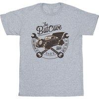 Batman Boy's Batcave Car T-Shirt in Grey | Size: 5-6 Years